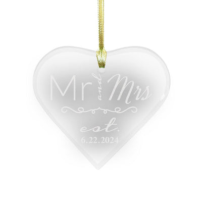 Personalized Wedding Couple Ornament -  - Gifts For You Now