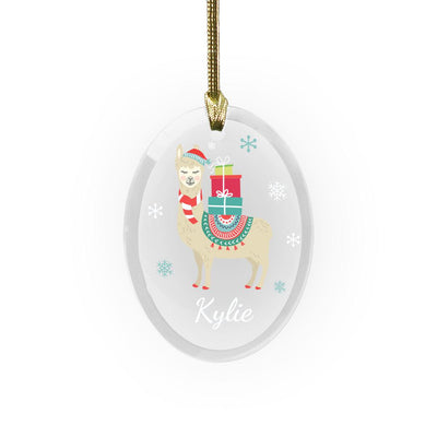 Personalized Christmas Llama Ornament -  - Gifts For You Now