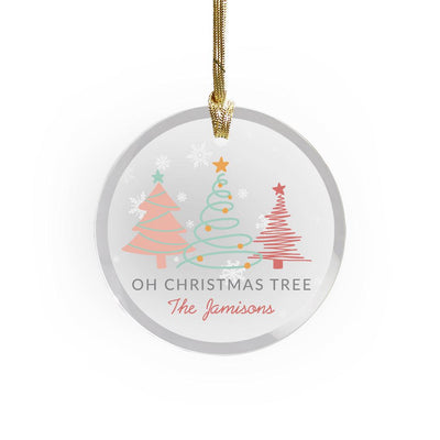 Personalized Oh Christmas Tree Ornament -  - Gifts For You Now