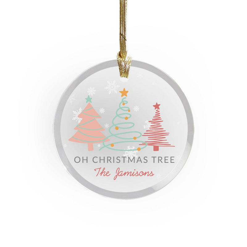 Personalized Oh Christmas Tree Ornament -  - Gifts For You Now