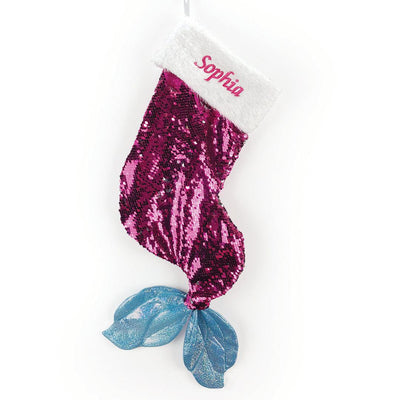 Personalized Mermaid Christmas Stocking -  - Gifts For You Now