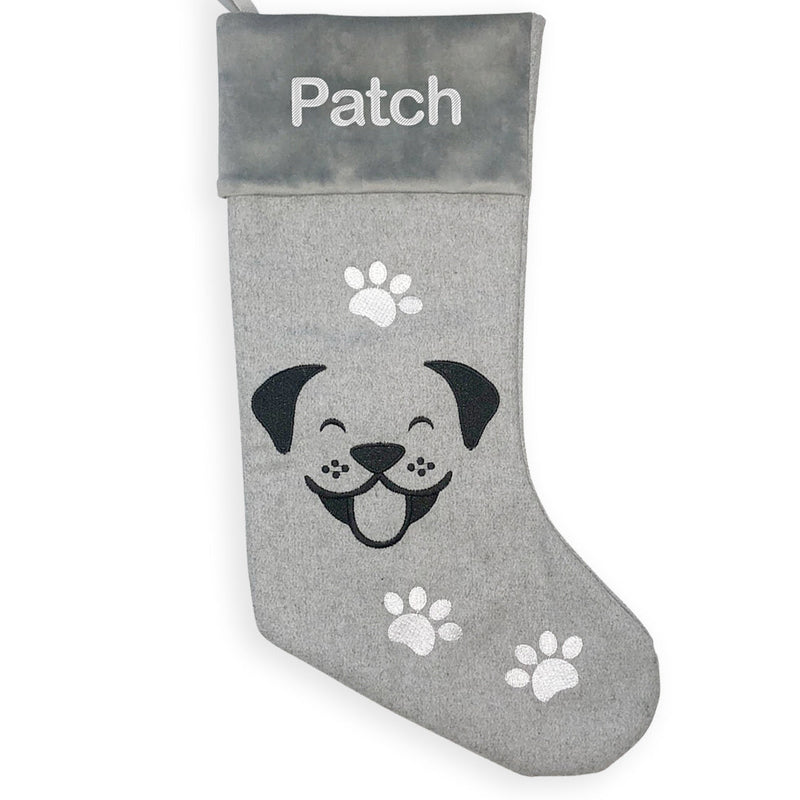 Personalized Happy Dog Stocking -  - Gifts For You Now