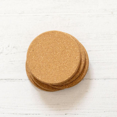 Personalized Thick Cork Coasters -  - Completeful