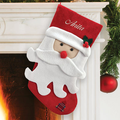 Personalized Beard Christmas Stocking -  - Gifts For You Now