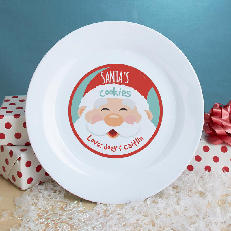 Personalized Cookies for Santa PLATE & MUG SET -  - Gifts For You Now