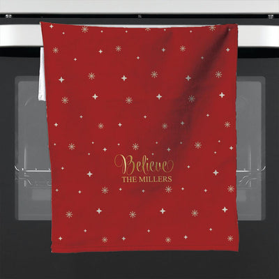 Personalized Believe Towel -  - Gifts For You Now