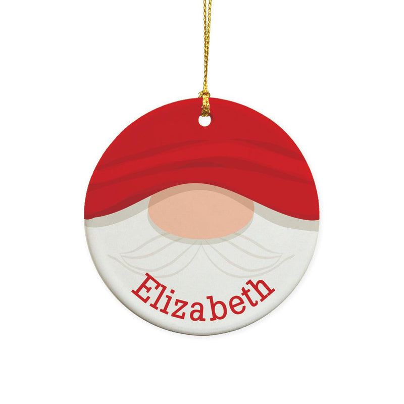 Personalized Gnome Red Hat Ornament -  - Gifts For You Now