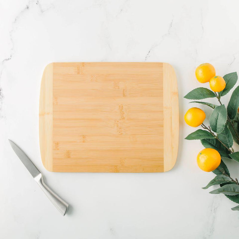 Personalized 11x14 Bamboo Cutting Board with Rounded Edge -  - Completeful