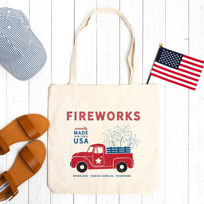 Personalized Patriotic Tote Bags