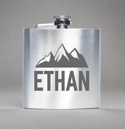 Custom Silver Flask -  - Completeful