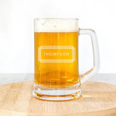 Personalized 14 oz. Beer Mug -  - Lazerworx