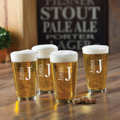 Personalized 16 oz. Pint Glass -  - Lazerworx