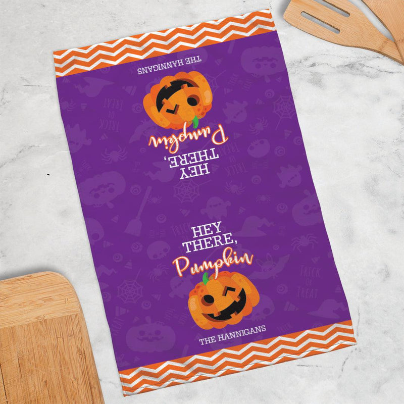 Personalized Pumpkin Dish Towel -  - Gifts For You Now