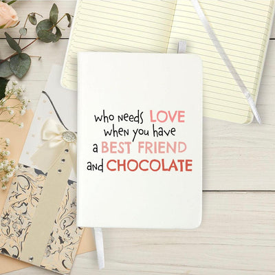 Personalized Best Friends Valentine's Day Journal - - Gifts For You Now