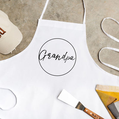 Personalized Aprons for Dad and Grandpa