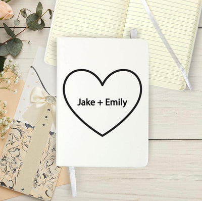 Personalized Hearts Valentine's Day Journal - - Gifts For You Now