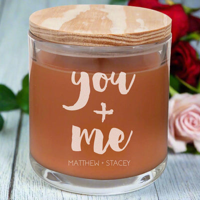 Personalized Valentine's Day Scented Candles