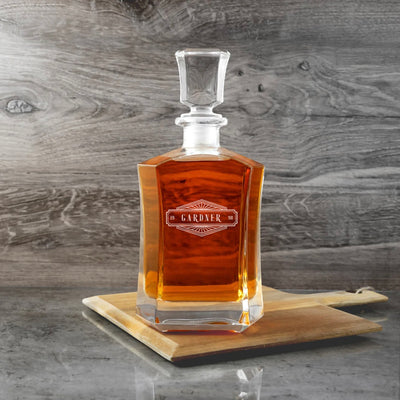 Personalized Shetland Decanter