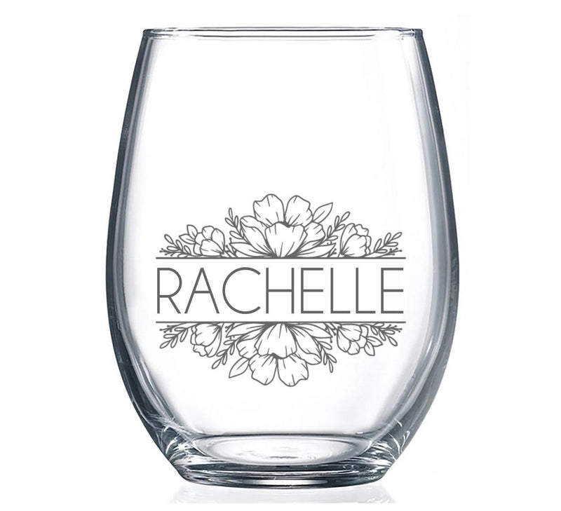 Personalized Stemless Wine Glass -  - Completeful