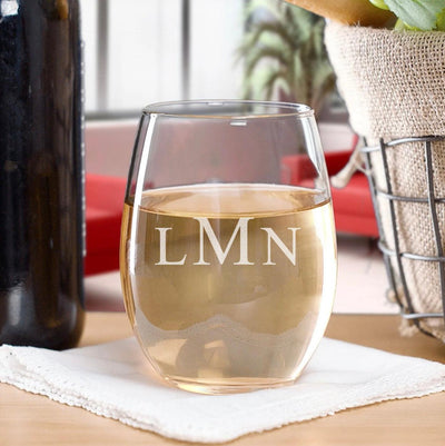 Personalized Stemless Wine Glass -  - Gifts For You Now