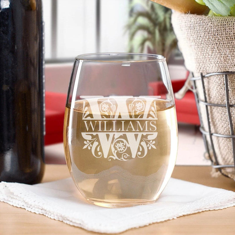 Personalized Stemless Wine Glass -  - Gifts For You Now