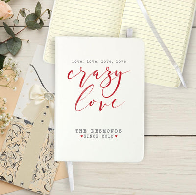 Personalized Valentine's Day Journal