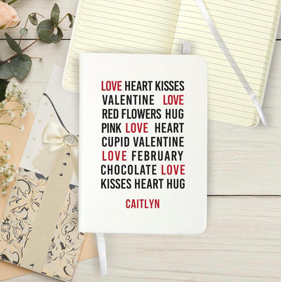 Personalized Valentine's Day Journal - - Gifts For You Now