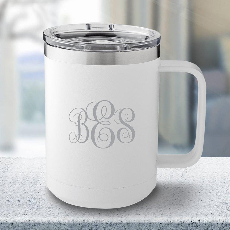 Personalized 15 oz Insulated Travel Tumbler