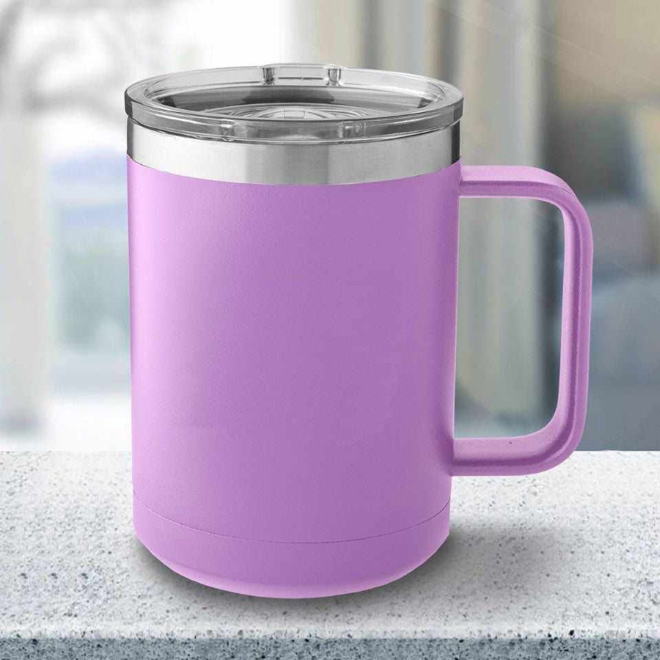 Stainless Steel Coffee Mug with Handle Insulated Blank Tumbler