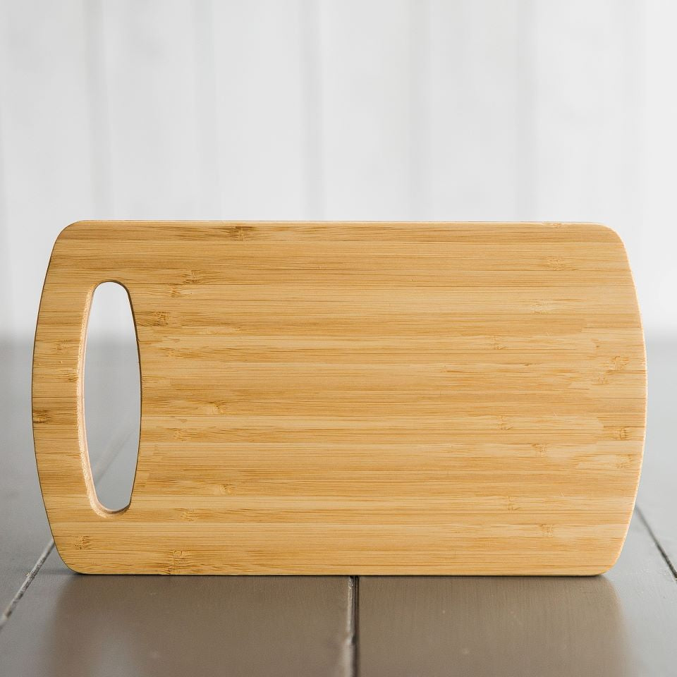Personalized Easy Carry Cutting Board | Bamboo | Qualtry