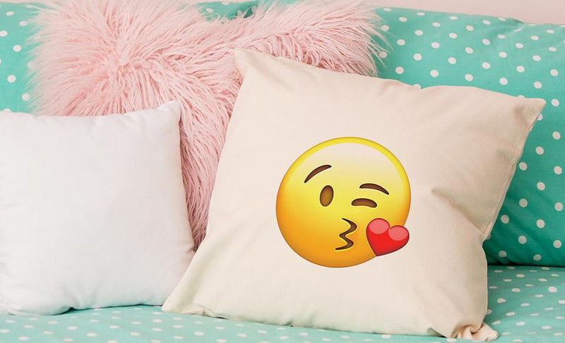 Personalized Emoji Throw Pillow Covers