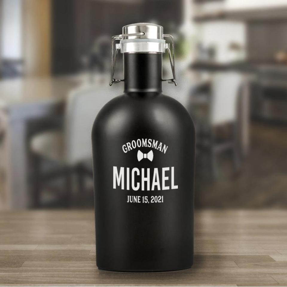 64 oz Growler - Premium - Black