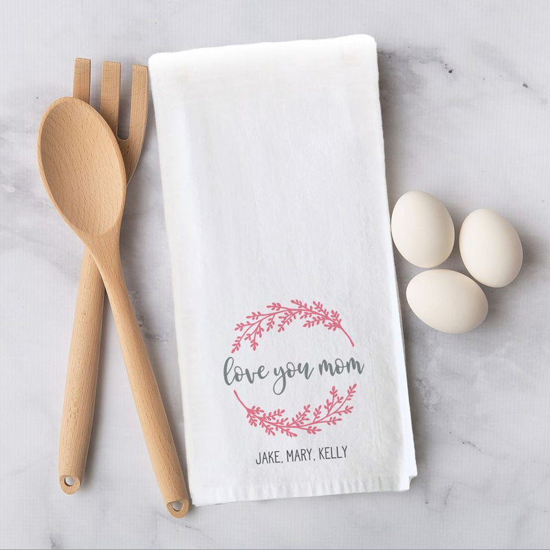 Custom Mother’s Day Kitchen Towels