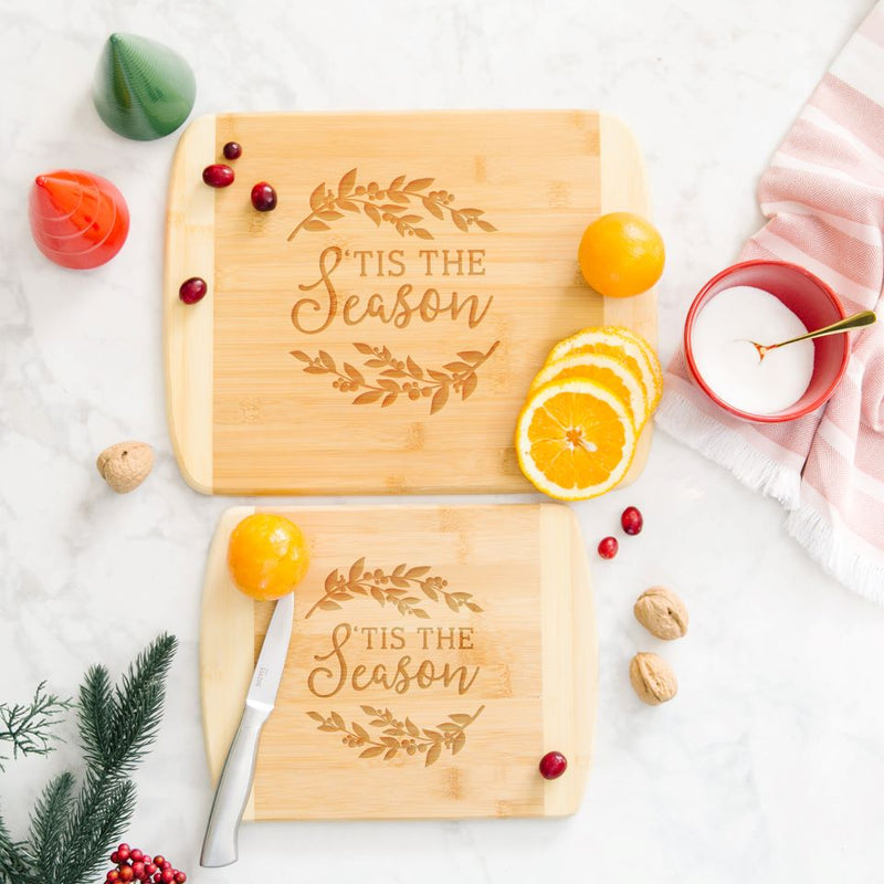 Personalized Cutting Bar Board (Rounded Edge) Bamboo - 11 Different De –  Too Stinkin' Cute